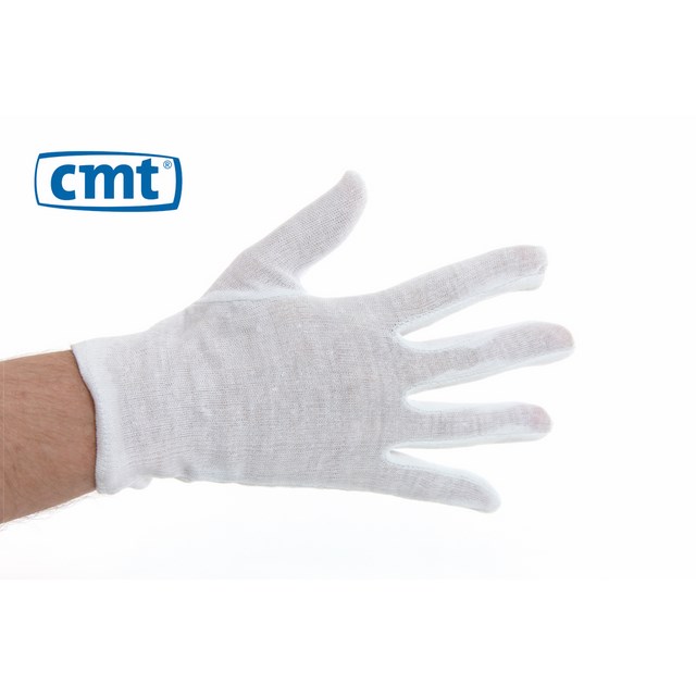 Coton Gloves Coton white Medium  CMT 12056