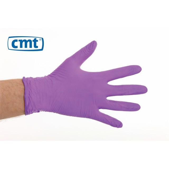 Gloves Soft Nitrile purple Small Powder Free CMT 1501