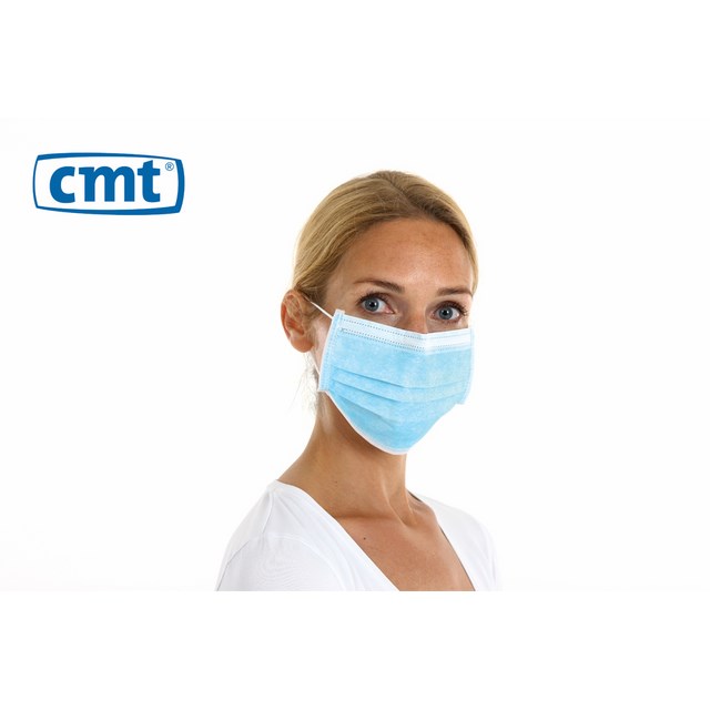 Masks Non woven 3 layer blue  Type IIR CMT M21101
