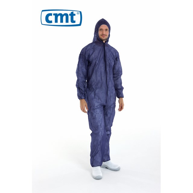 Coveralls PP Non woven blue Large  CMT 814409